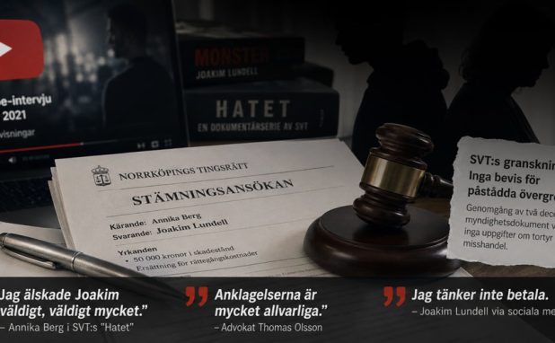 Joakim Lundells stäms av sin mamma